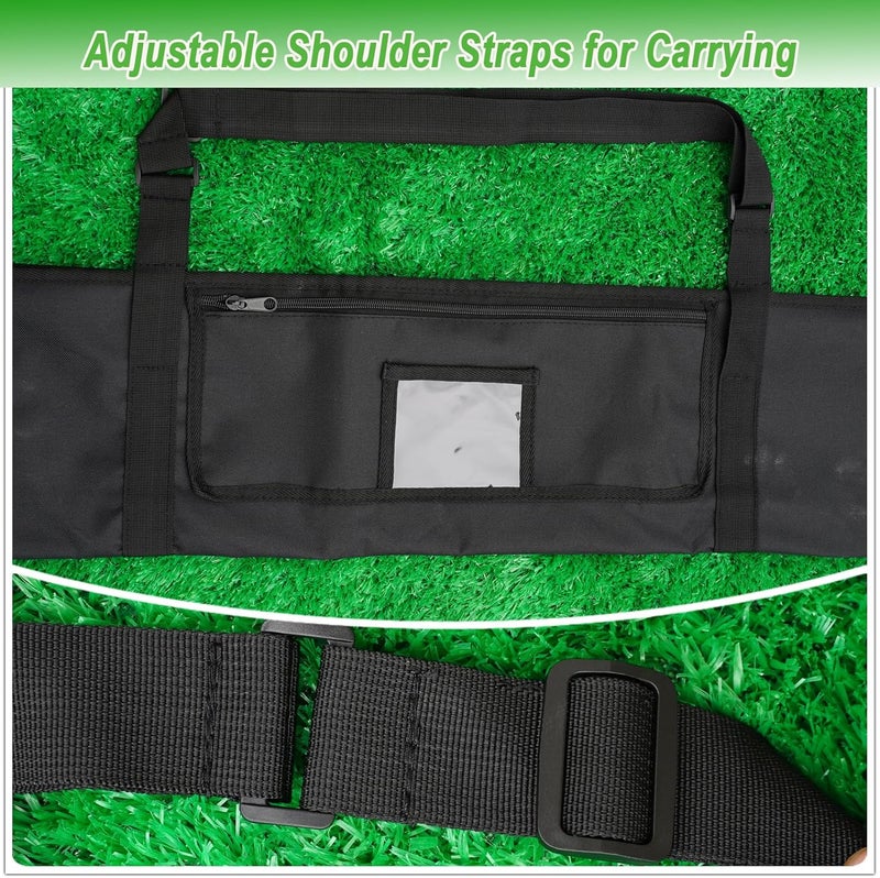 CORECISE Color Guard Flag Bag,Equipment Storage Bag for Flag Rifle Saber,Color Guard flag and pole set Bag for Marching Band and Winter Guard - Image 5